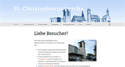 Desktop Screenshot of christophorus-percha.de